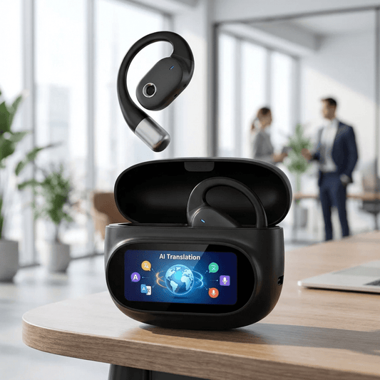 Auriculares Bluetooth Traductores con Inteligencia Artificial Traducción App IA - Muy Moderna Uruguay