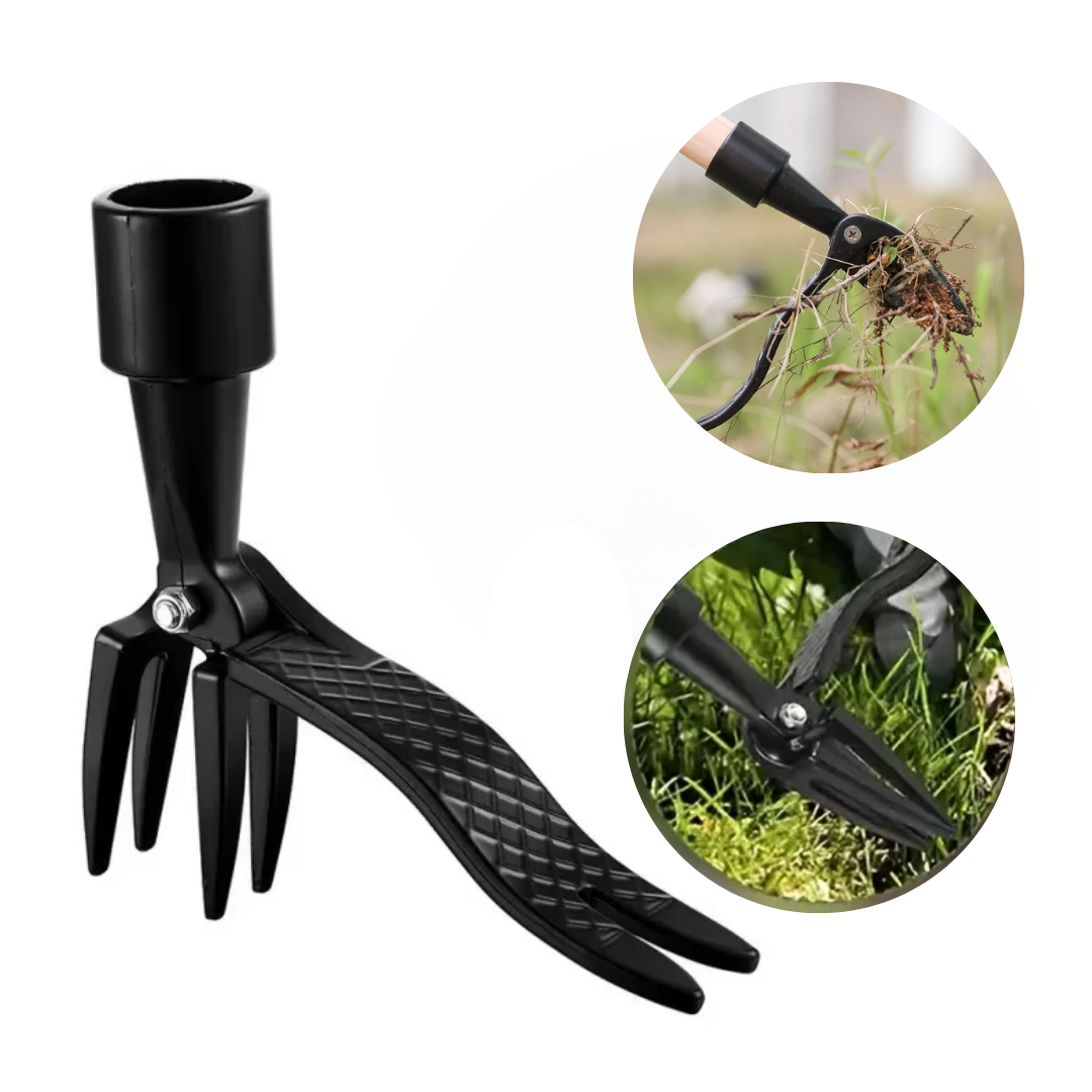 Cabezal Extractor De Malezas De Pie 4 Garras