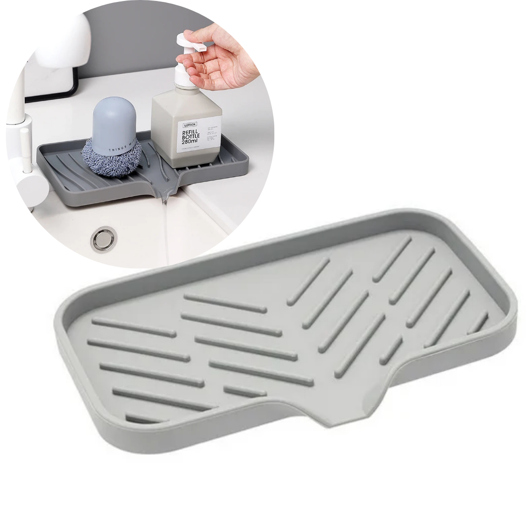 Bandeja de Silicona para Esponjas con Drenaje