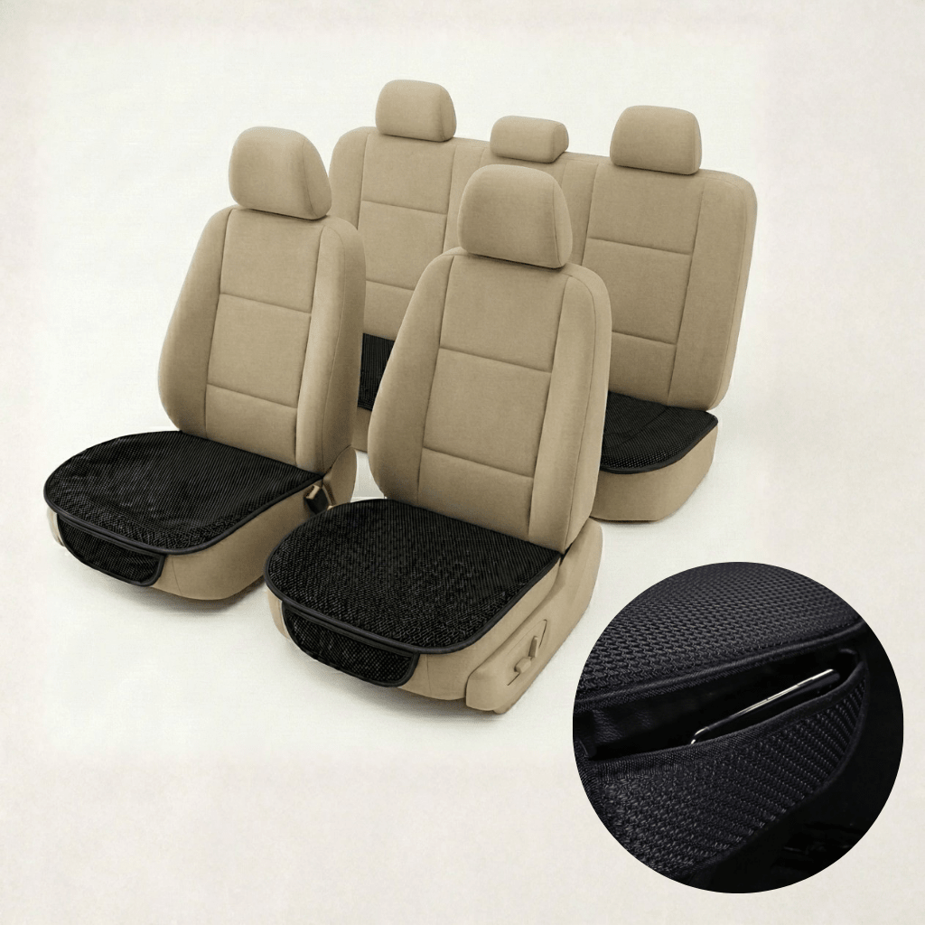 Fundas De Asiento Para Auto Verano Transpirables 3 Piezas - Muy Moderna Uruguay