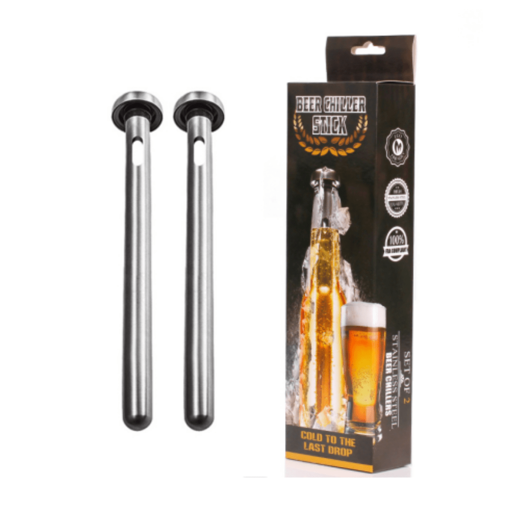 Set de 2 Barras Enfriadoras de Botella de Cerveza - Muy Moderna Uruguay