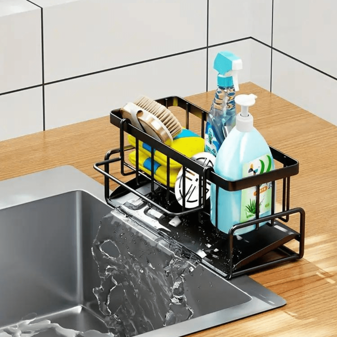 Soporte Para Detergente Y Esponja Con Escurrido A Fregadero - Muy Moderna Uruguay