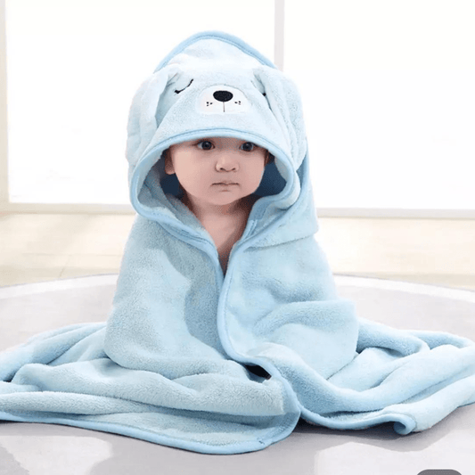 Toalla Con Capucha Para Bebés Manta Suave Diseño Animal - Muy Moderna Uruguay