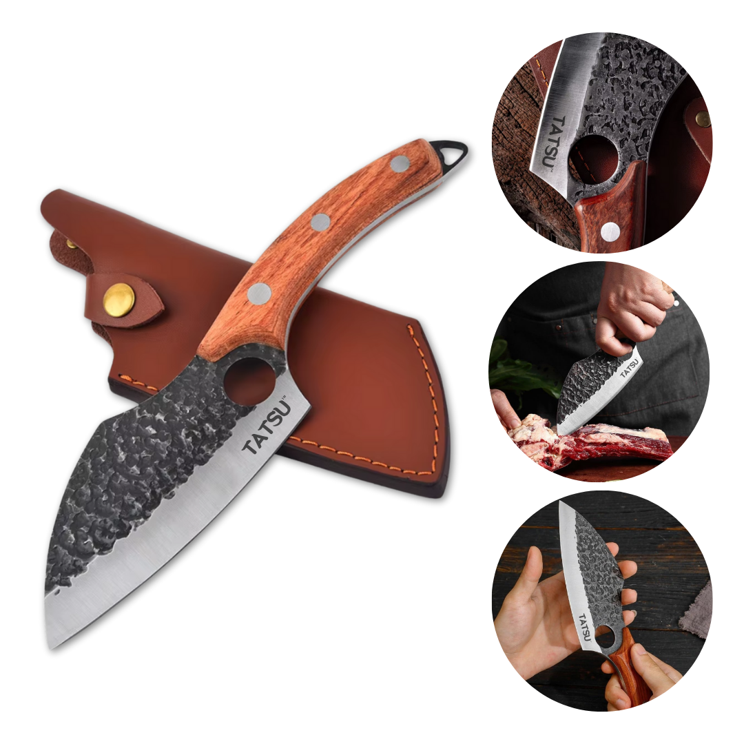 Cuchillo Japonés TATSU™ modelo Kaizen con Funda