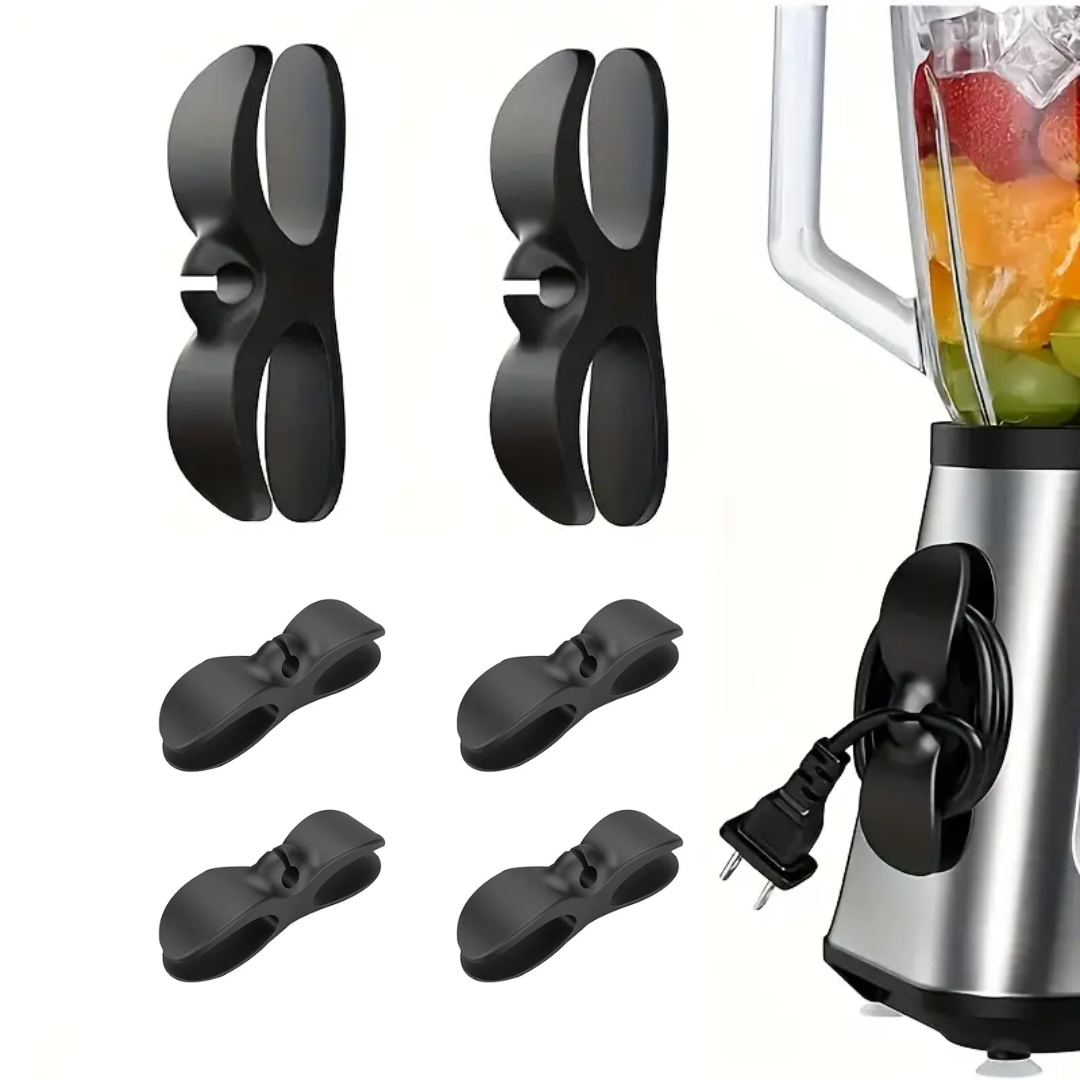 Pack x6 Organizador De Cables Para Electrodomésticos