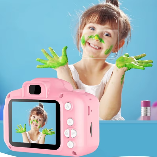 Mini Cámara Digital Para Niños + Tarjeta 32gb