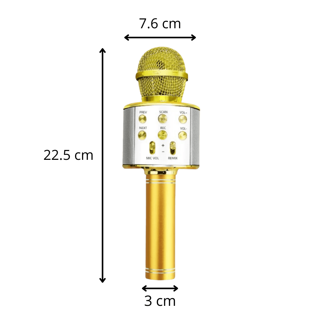 Micrófono de Karaoke Inalámbrico Bluetooth - Muy Moderna Uruguay