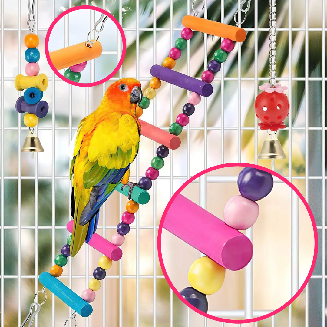 Juguetes de Jaula para Loros y Aves Hamacas y Accesorios - Muy Moderna Uruguay
