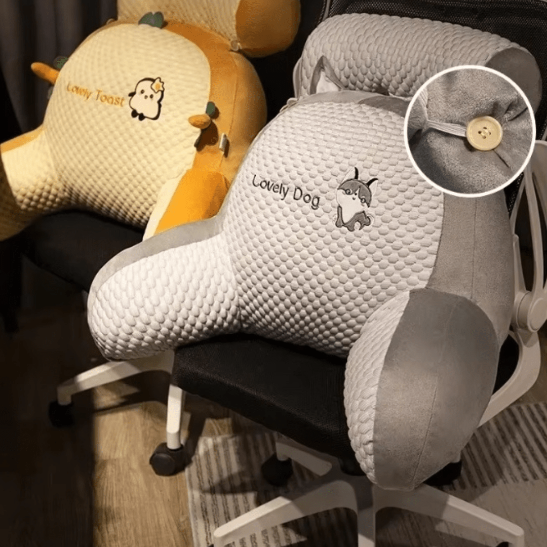 Almohadón Lumbar con Posabrazo para Cama, Silla y Sillón - Muy Moderna Uruguay