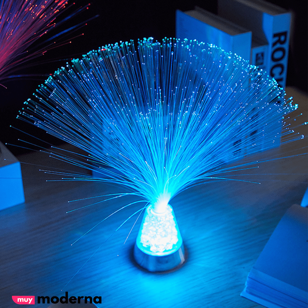 Lampara Veladora de Fibra Óptica - Muy Moderna Uruguay