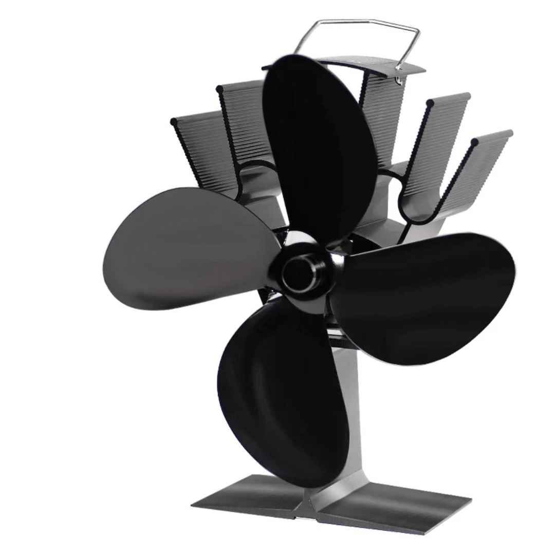 Difusor de Calor Ventilador Termico Estufa 4 Aspas Autopropulsado Por Calor - Muy Moderna Uruguay