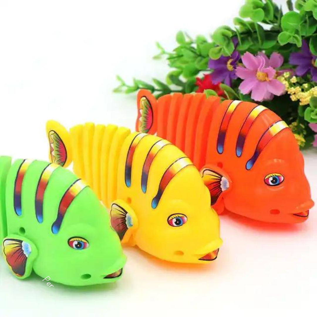 Set de 3 Peces De Juguete Animados Con Movimiento Mecánico - Muy Moderna Uruguay