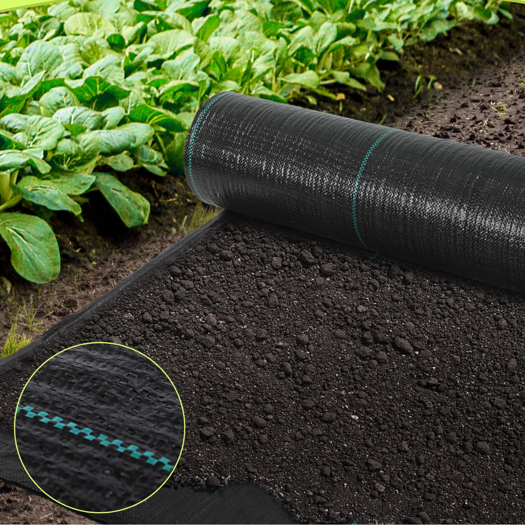 Malla Antihierba Geotextil Permeable Para Jardín E Invernadero 10m