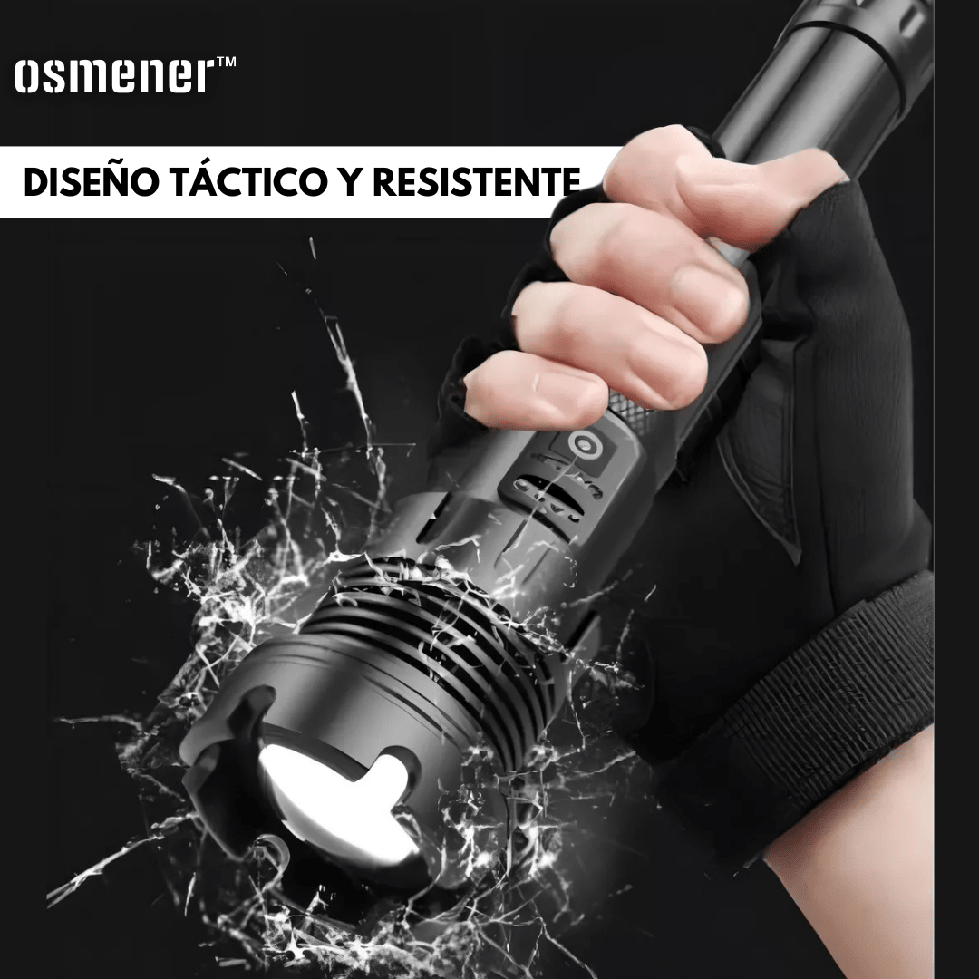 Linterna LED Osmener™ Ultra - Potente con Zoom Táctico - Muy Moderna Uruguay