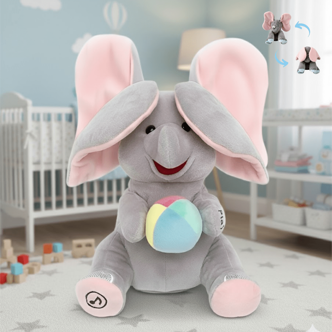 Peluche Elefante Interactivo Musical Con Movimiento Y Canciones - Muy Moderna Uruguay