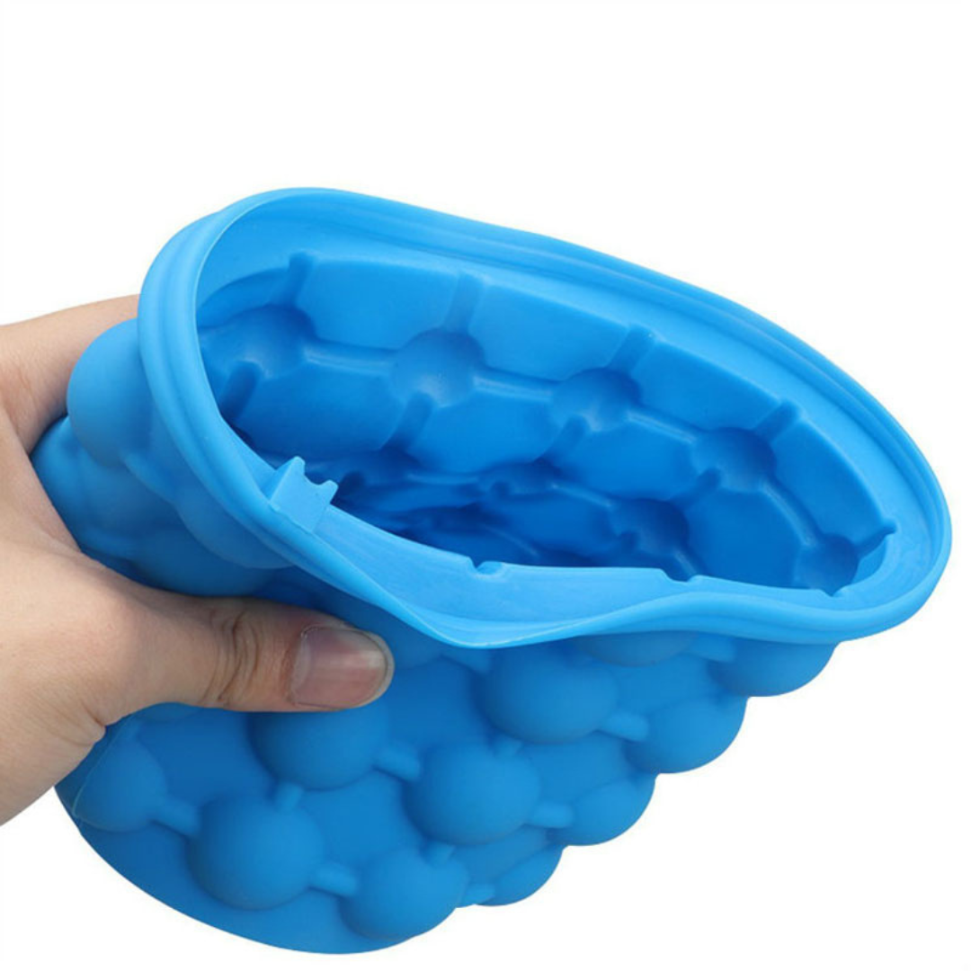 Mini Hielera De Silicona 2 En 1