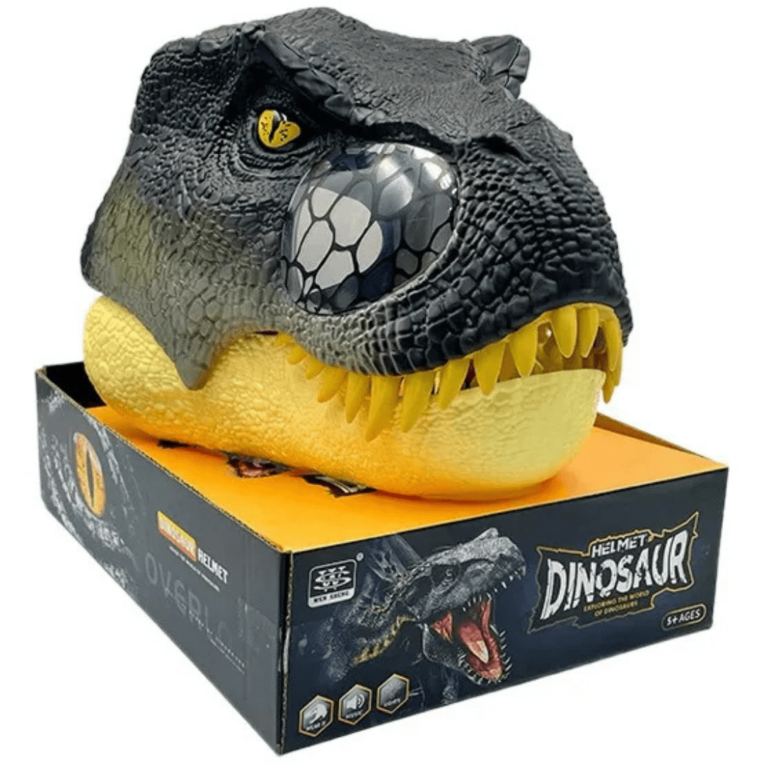 Mascara de Dinosaurio con Rugido Realista - Muy Moderna Uruguay