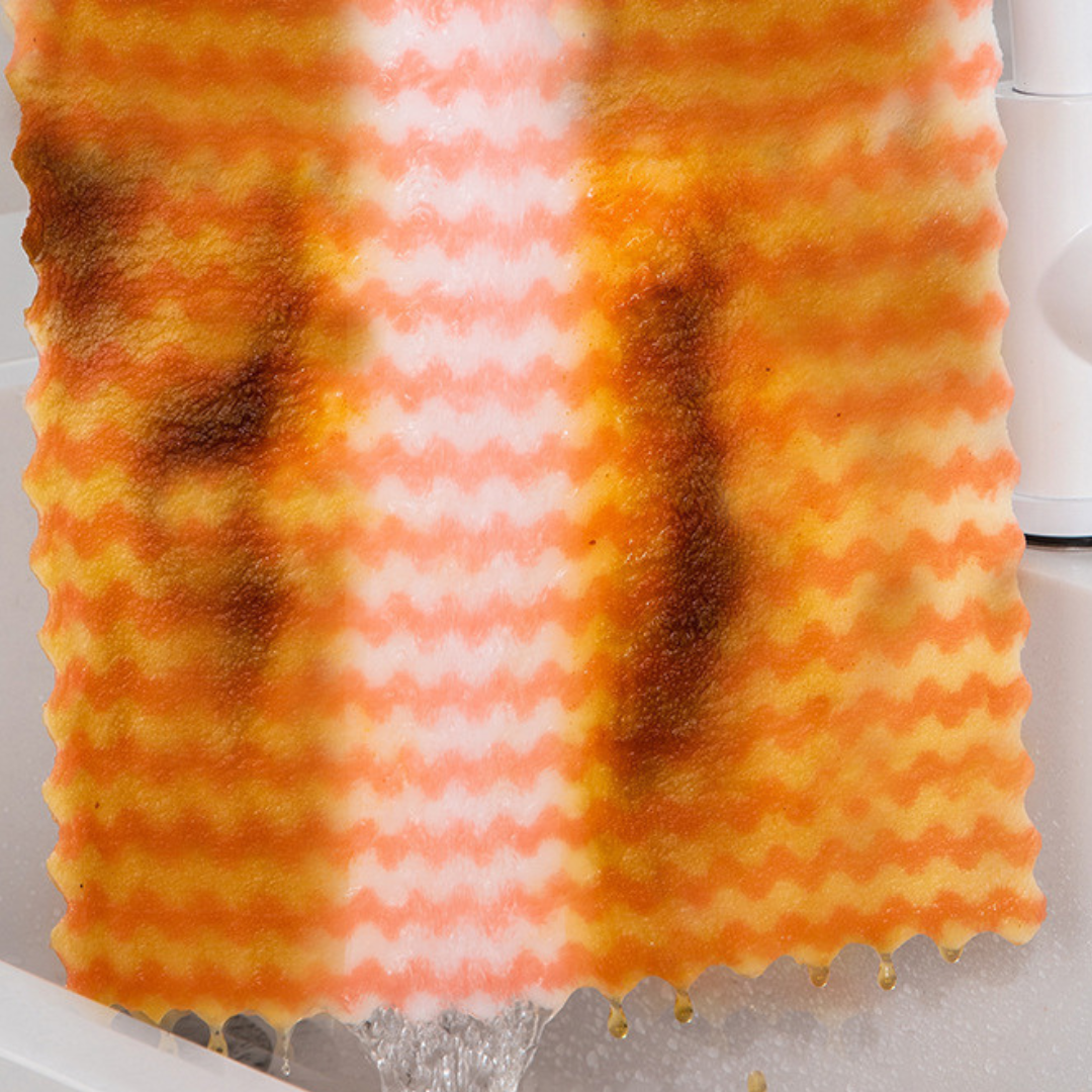 Set De 3 Repasadores Ondulados De Cocina