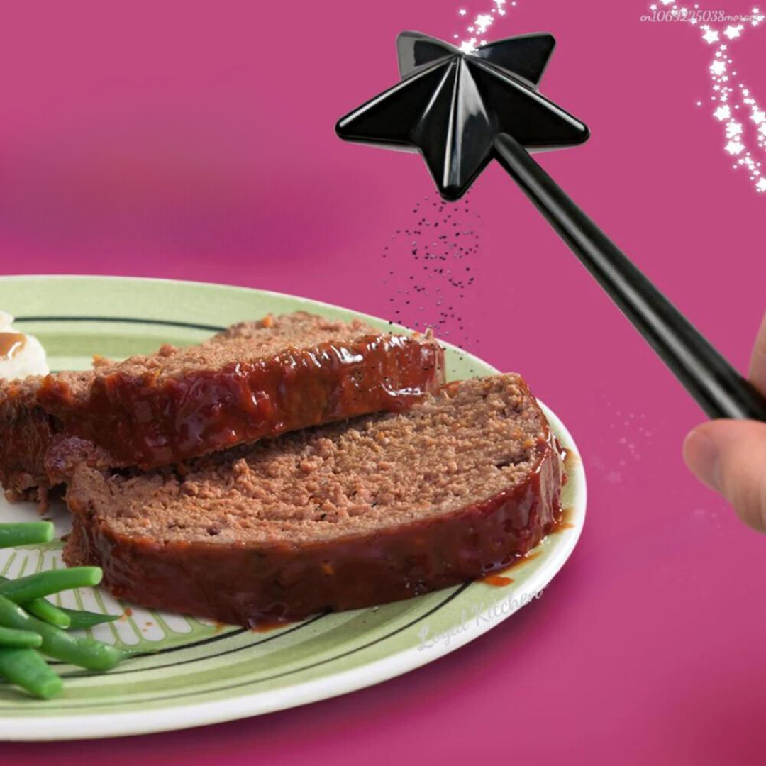 Salero Pimentero Con Forma De Varita Mágica