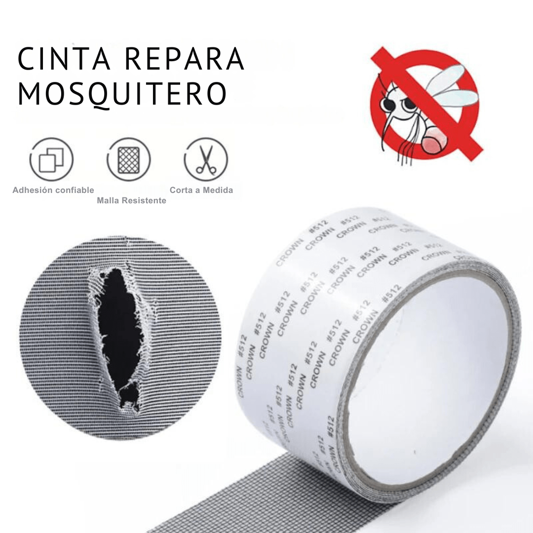 Cinta Tramada Para Reparar Mosquiteros 2 Metros - Muy Moderna Uruguay