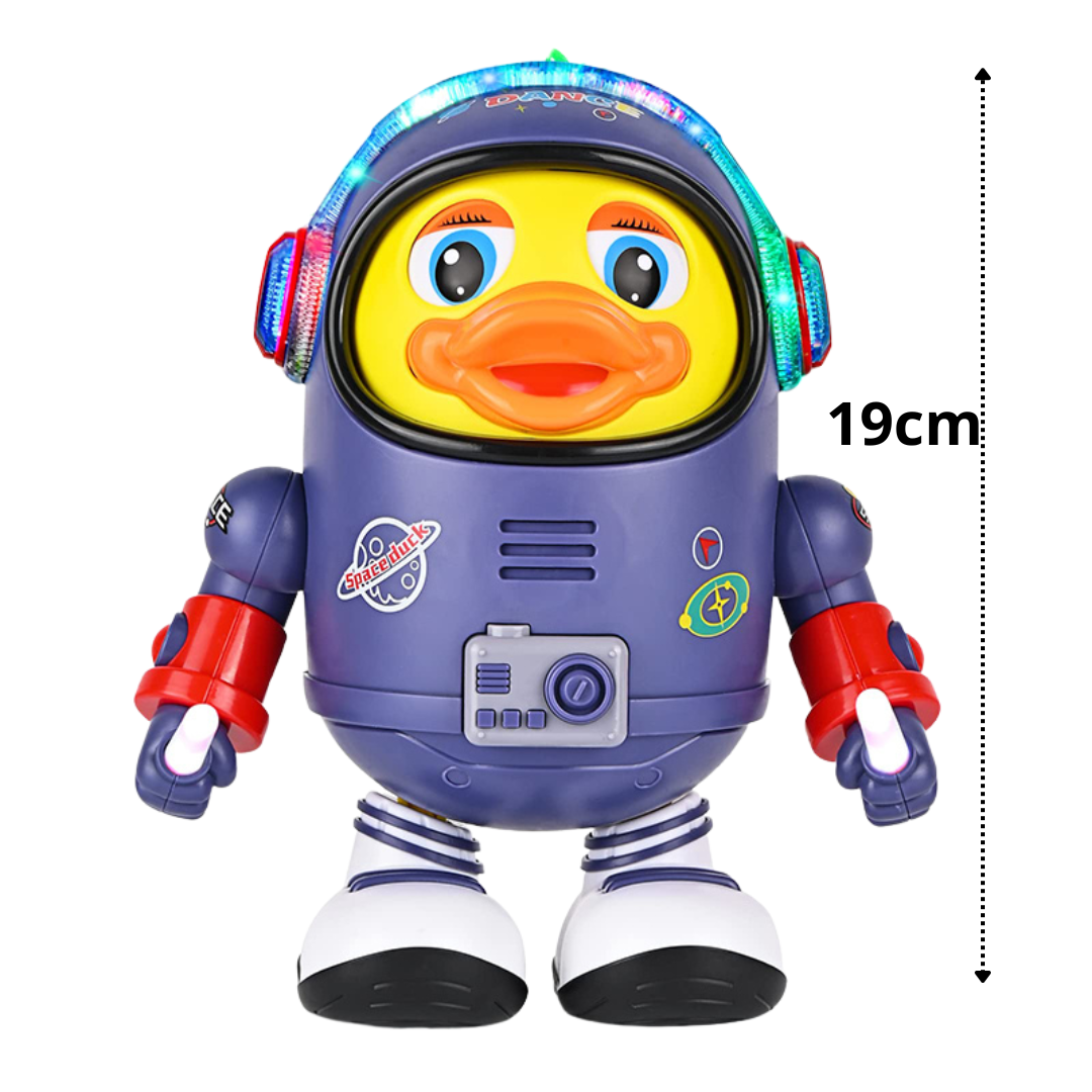 Juguete Interactivo Musical de Pato Astronauta Bailarín
