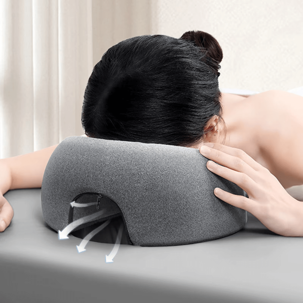 Almohada Viscoelástica De Apoyo Boca Abajo para Masajes - Muy Moderna Uruguay