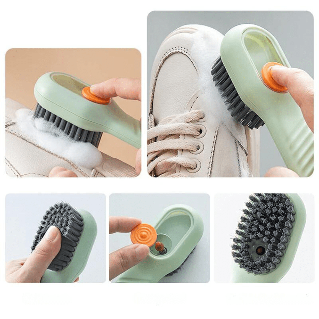 Cepillo de Zapatos con Dispensador de Jabón - Muy Moderna Uruguay