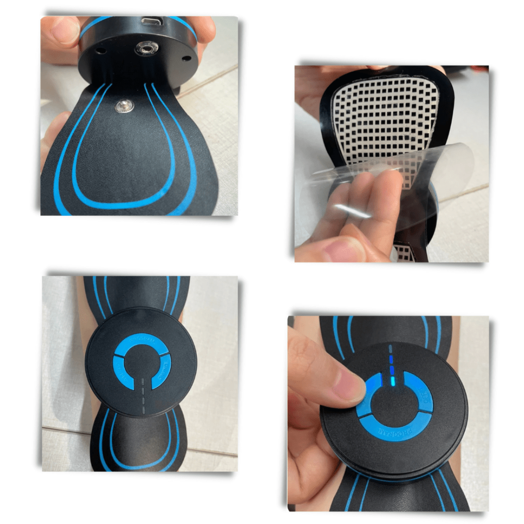 Electroestimulador Masajeador de Espalda Recargable - Muy Moderna Uruguay