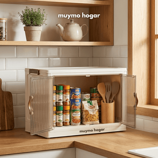 Set De 4 Cajas Organizadoras Apilables - Muymo Hogar - Muy Moderna Uruguay