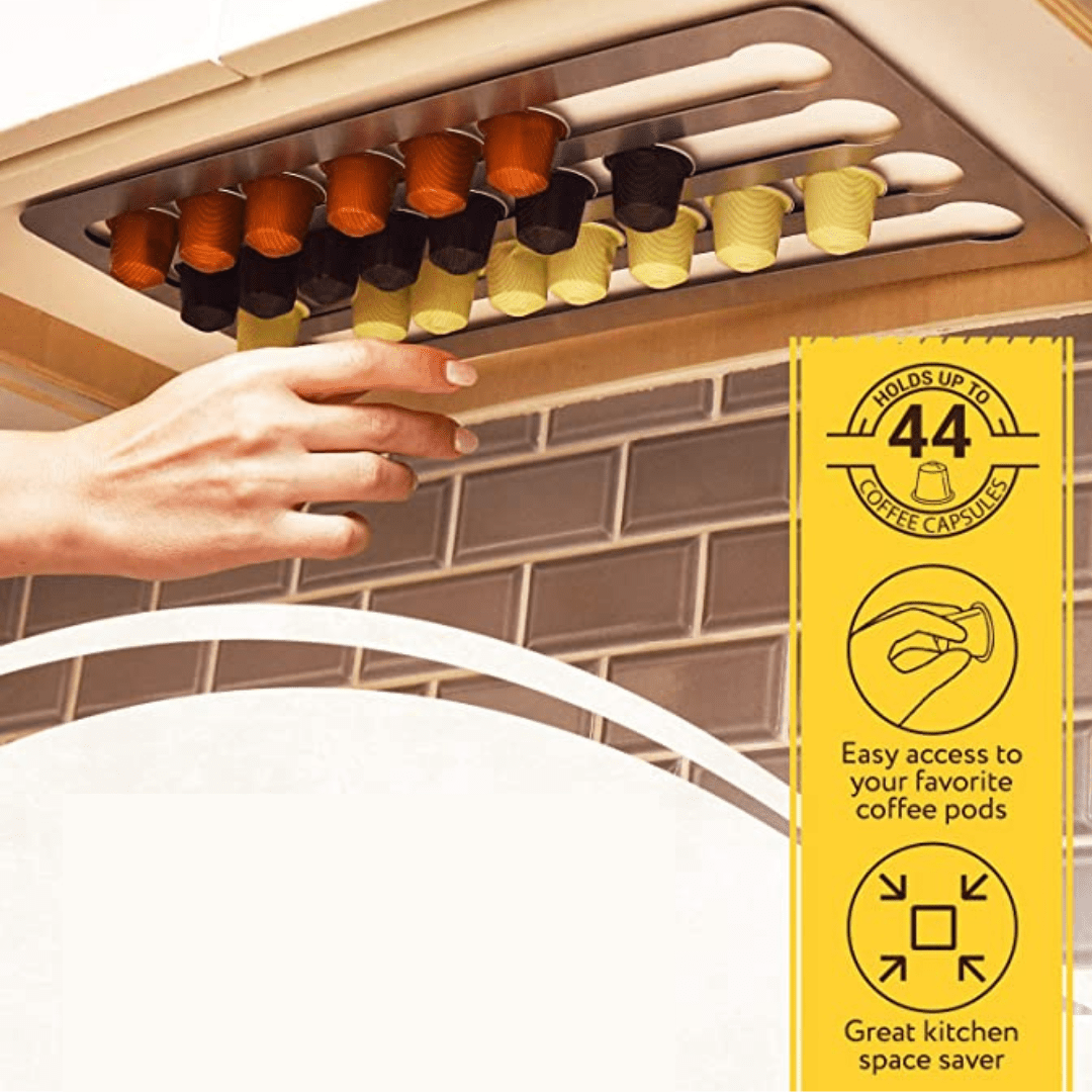 Soporte Adhesivo para Capsulas de Café Compatible con Nespresso - Muy Moderna Uruguay