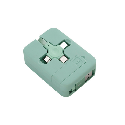 Cable de Carga 3 en 1 con Soporte para Celular - Muy Moderna Uruguay