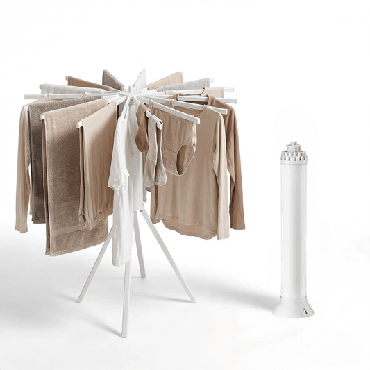 Tendedero De Ropa Plegable Extensible Redondo - Muy Moderna Uruguay