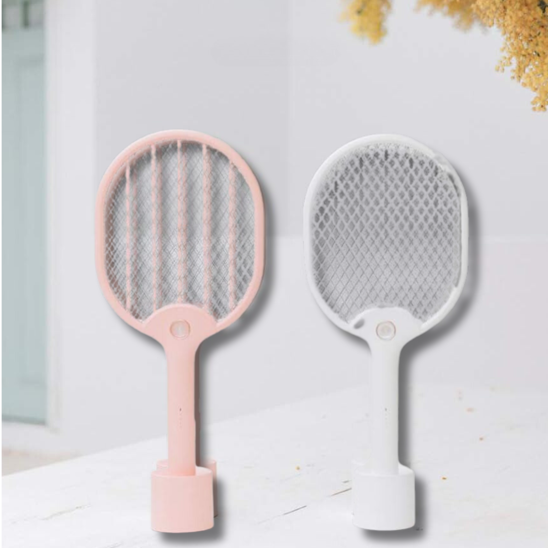 Raqueta Anti Mosquitos con Linterna