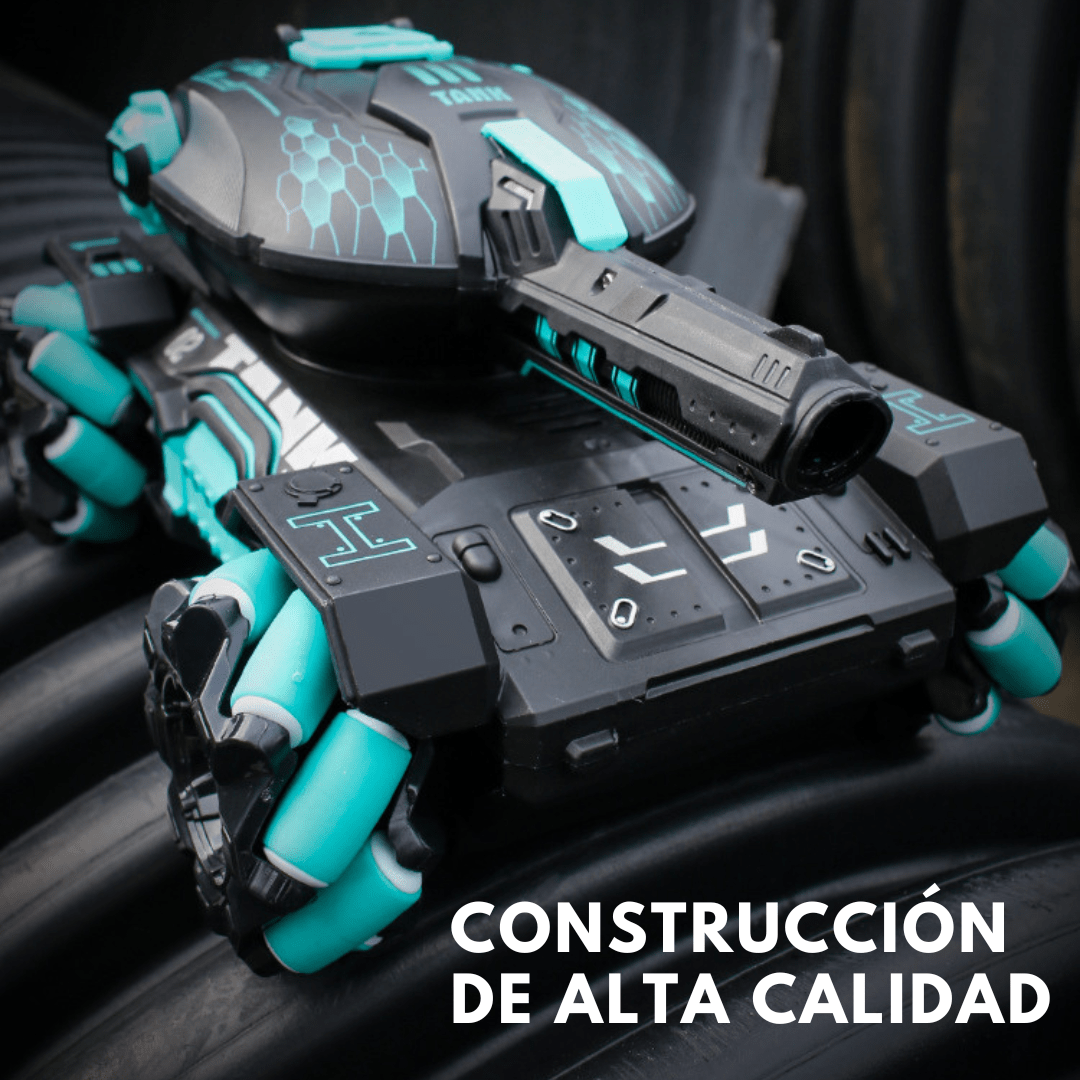 Tanque A Control Remoto Aventura Y Emoción Lanza Balines Gel - Muy Moderna Uruguay