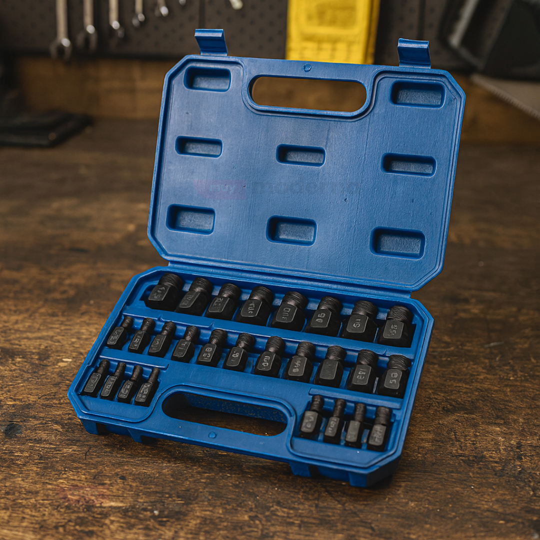 Extractor De Tornillo Roto Kit Completo 25 Piezas