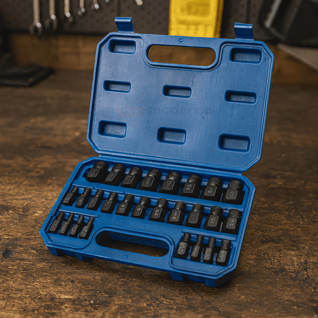 Extractor De Tornillo Roto Kit Completo 25 Piezas - Muy Moderna Uruguay