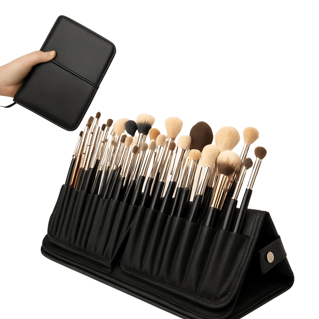 Set de 30 Brochas de Maquillaje Profesional con Estuche - Muy Moderna Uruguay