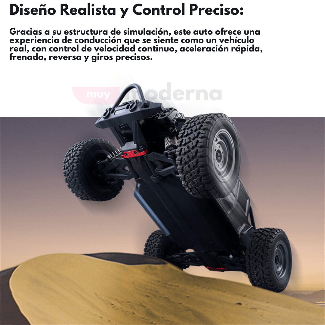 Camioneta Todoterreno 4x4 A Control Remoto - Muy Moderna Uruguay