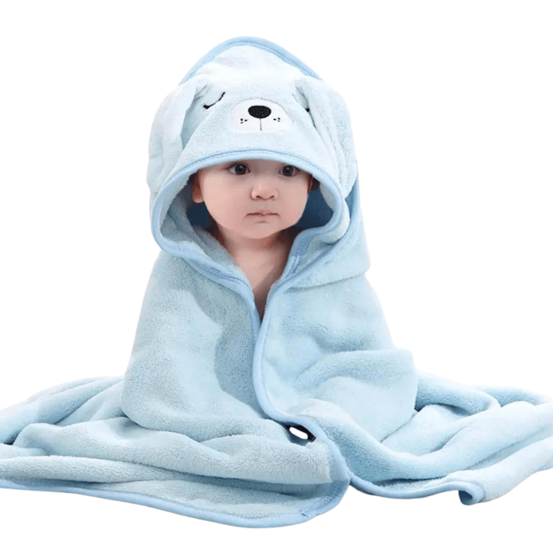 Toalla Con Capucha Para Bebés Manta Suave Diseño Animal - Muy Moderna Uruguay