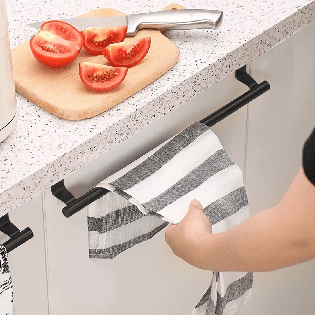 Soporte para Toallas de Acero Inoxidable - Muy Moderna Uruguay