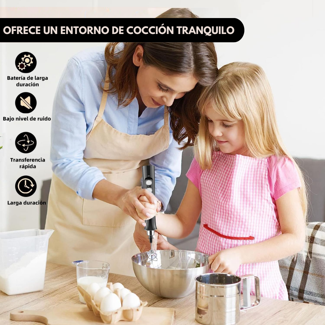 Batidora Recargable USB Espumante