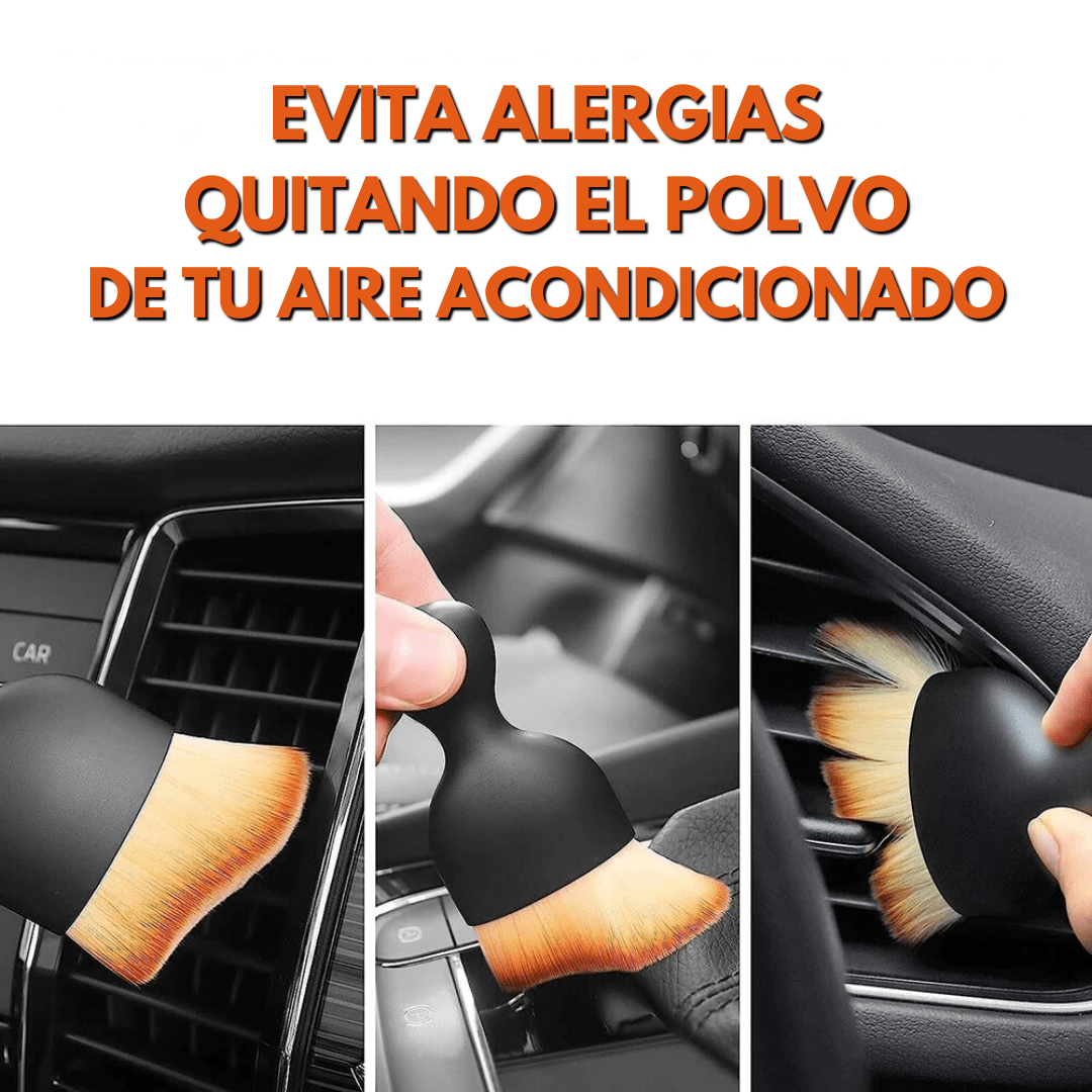 Cepillo Con Cerdas Suaves Para Limpieza de Auto Detailing - Muy Moderna Uruguay
