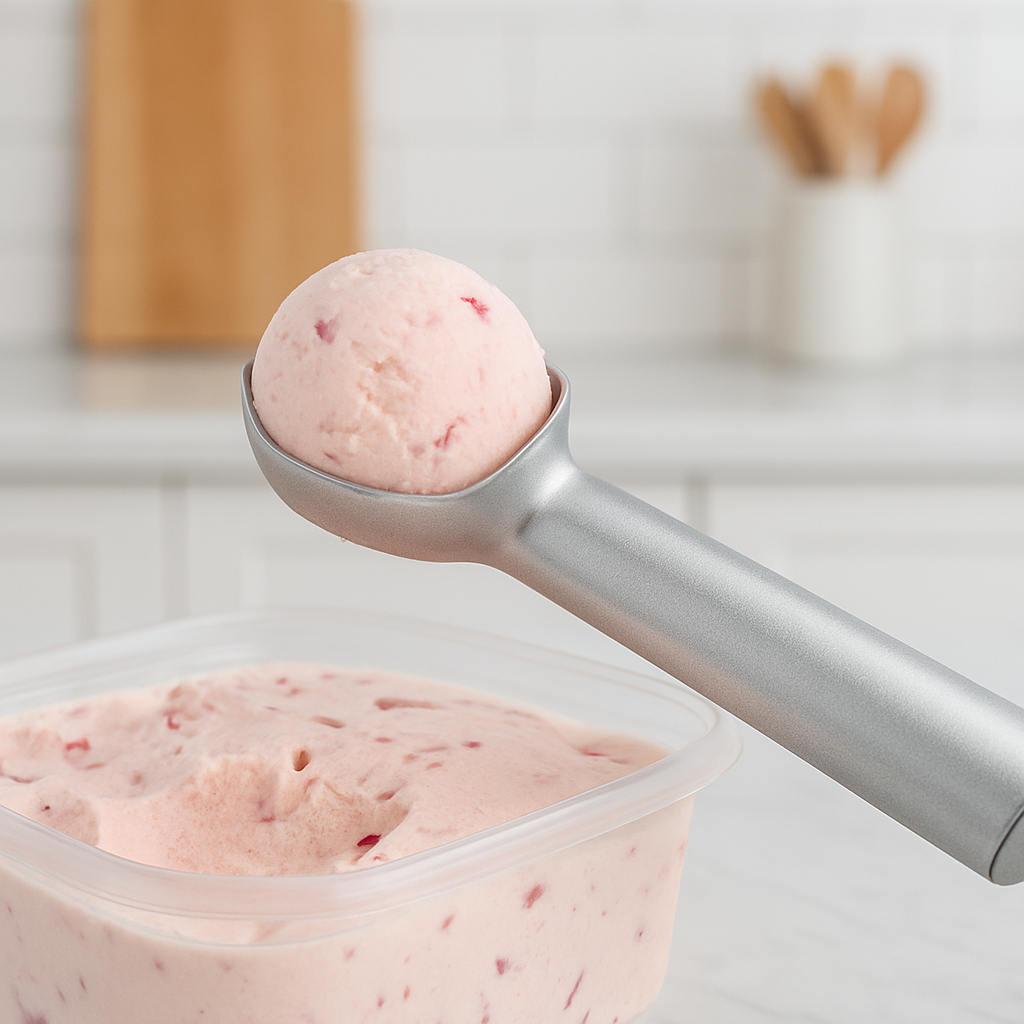 Cuchara de Helado de Aluminio Reforzado