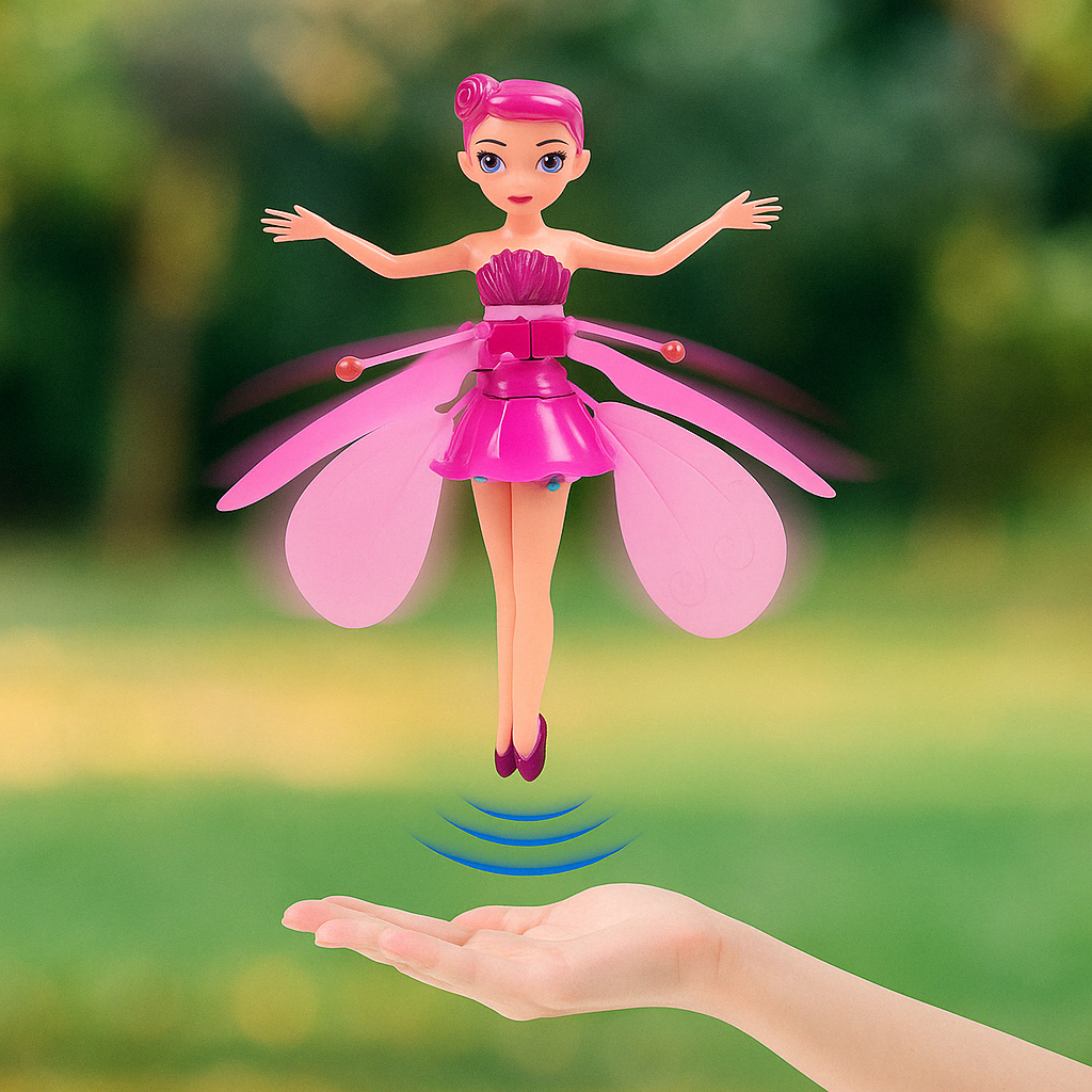 Hada Princesa Voladora De Juguete Con Sensor Automático