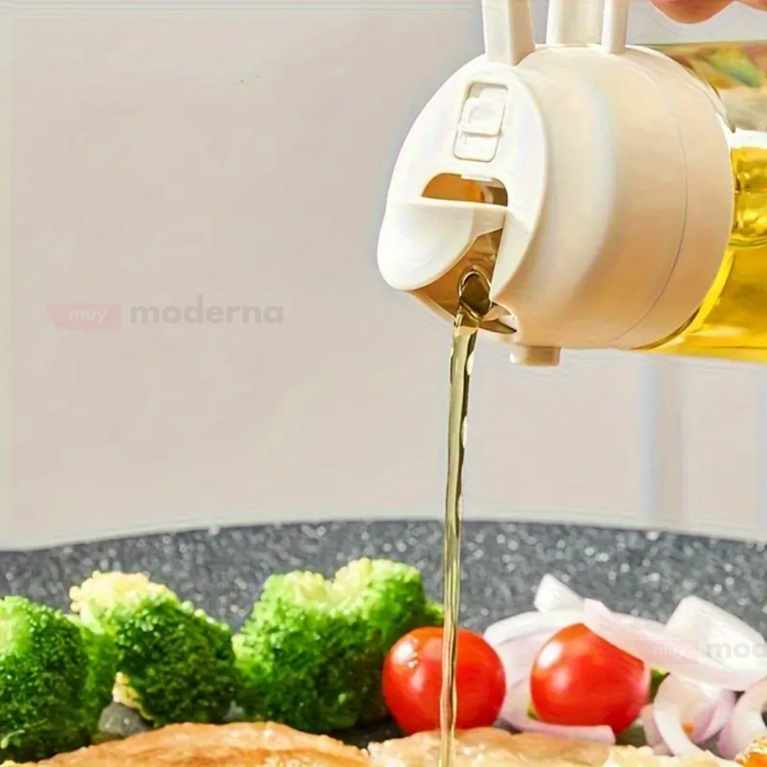 Rociador De Aceite 2 En 1 de Vidrio