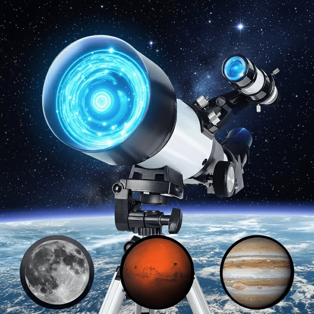 Telescopio X150 Astronómico Infantil Exploración Espacial - Muy Moderna Uruguay