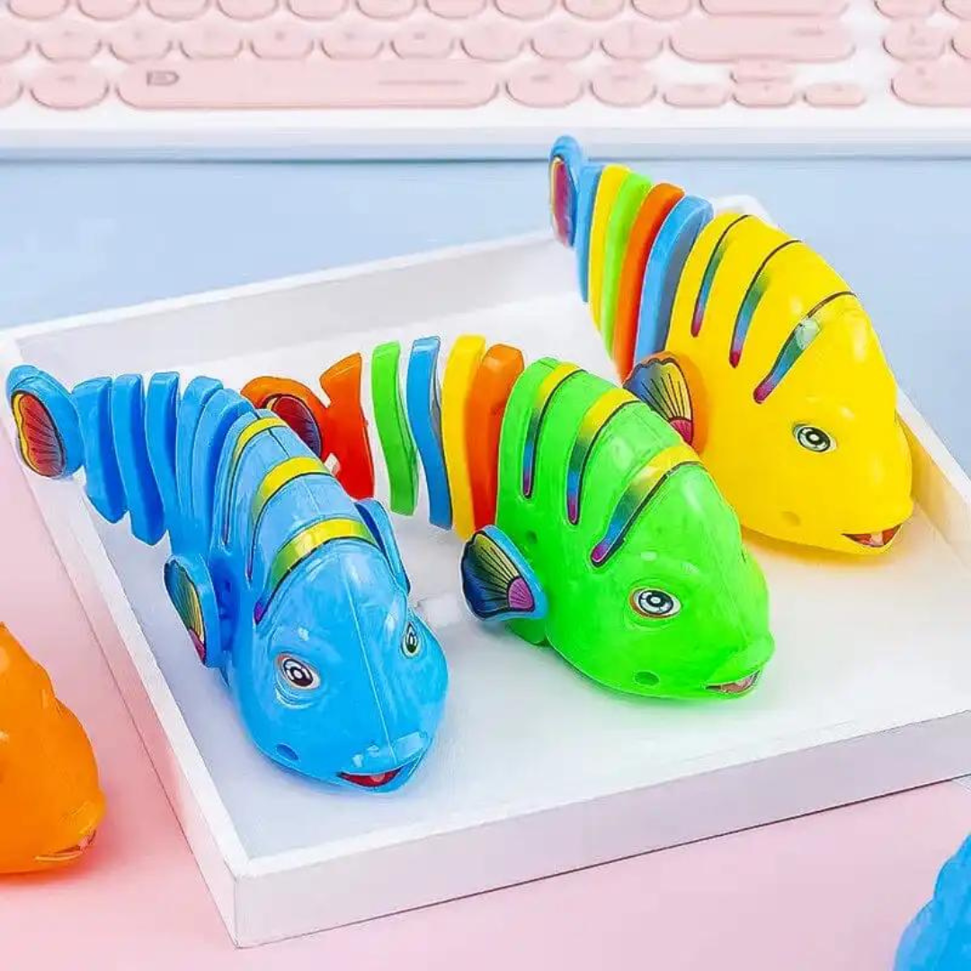 Set de 3 Peces De Juguete Animados Con Movimiento Mecánico - Muy Moderna Uruguay