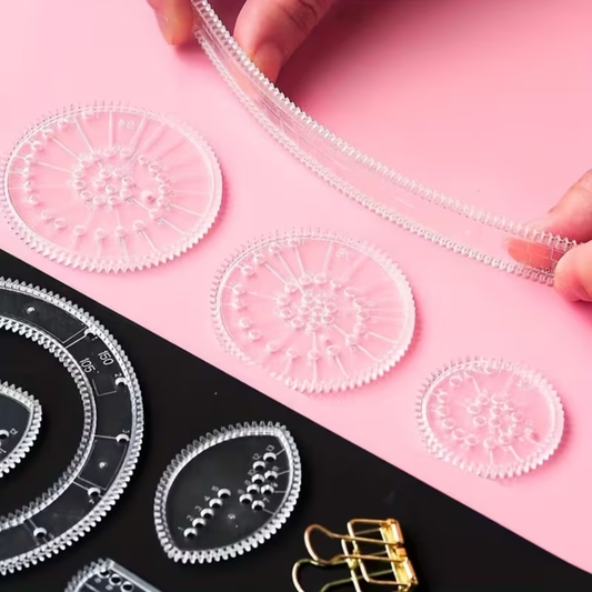 Kit Espirógrafo Completo: papel y lápices incluidos