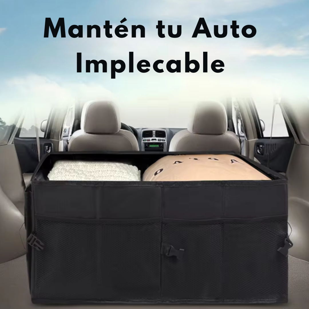 Organizador De Maletero Plegable Tela Oxford