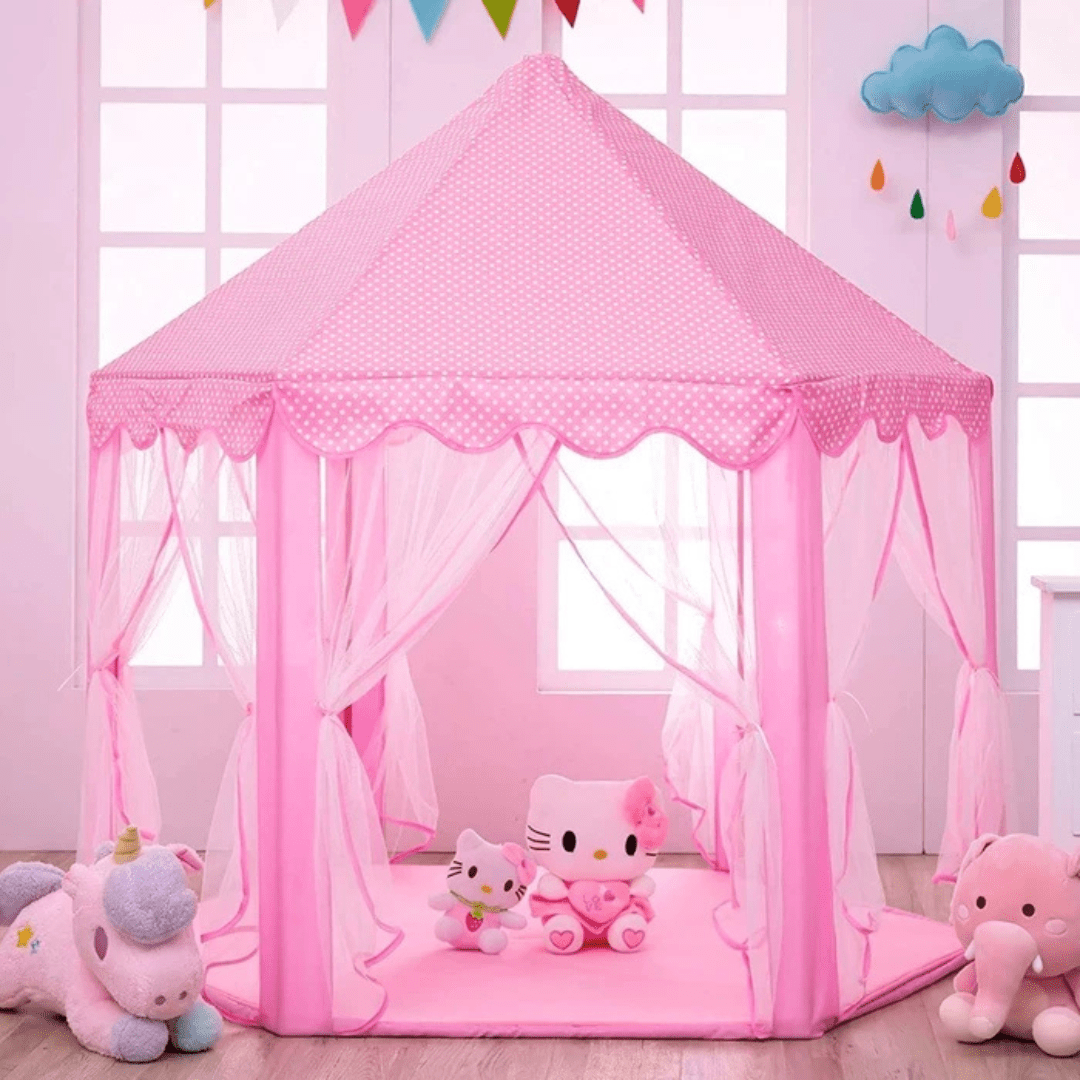 Carpa Castillo de Princesa Fácil de Montar para Niños - Muy Moderna Uruguay